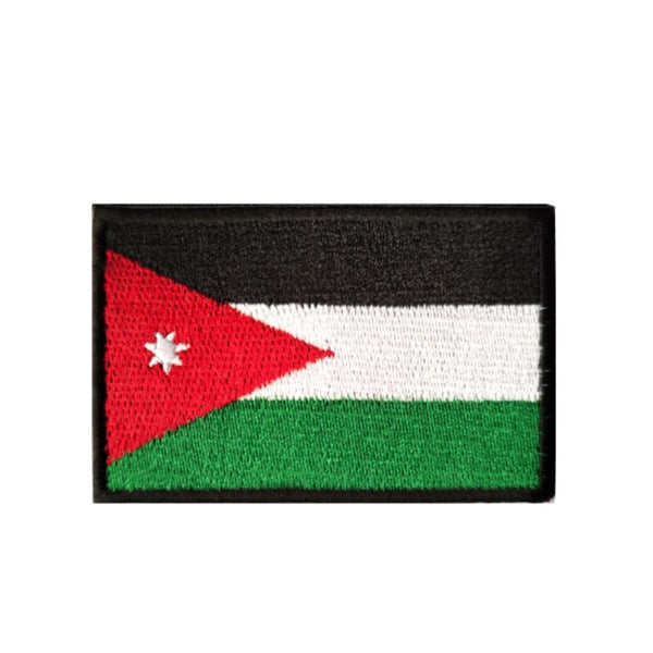 Jordan Flag Embroidered Velcro Patch