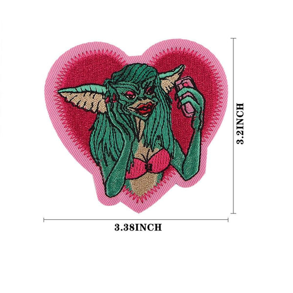 Gremlins 'She Gremlin | Heart' Embroidered Patch