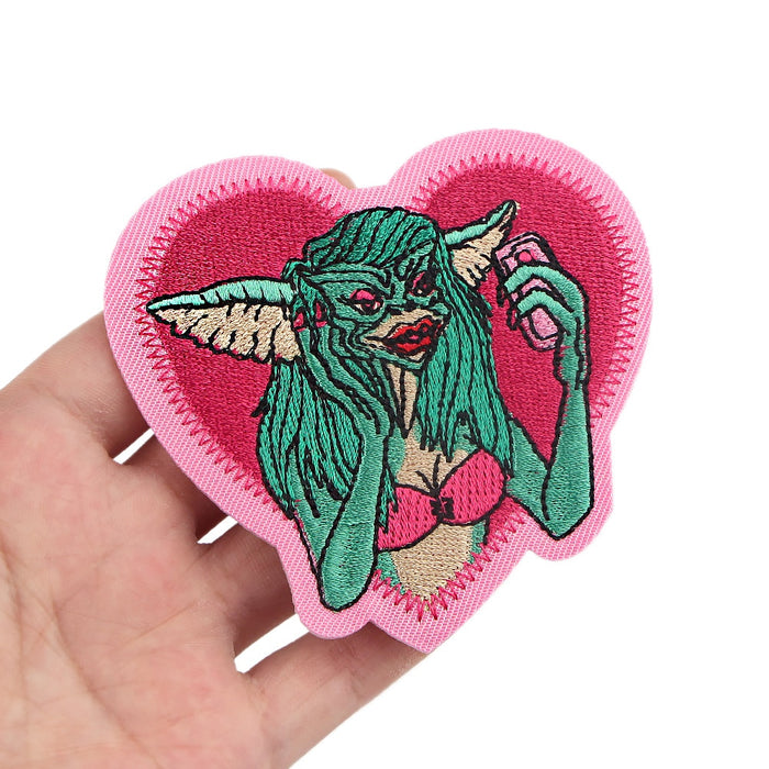 Gremlins 'She Gremlin | Heart' Embroidered Patch