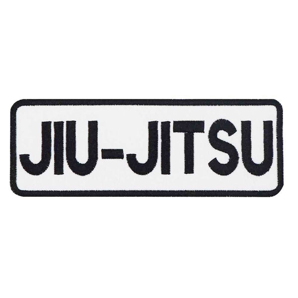 Sports 'JIU-JITSU | Martial Arts' Embroidered Velcro Patch