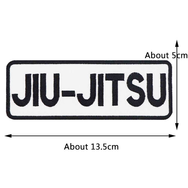 Sports 'JIU-JITSU | Martial Arts' Embroidered Velcro Patch