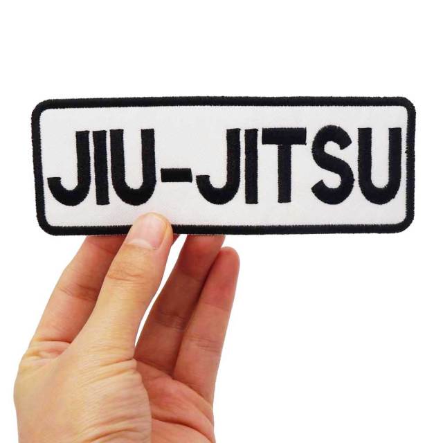 Sports 'JIU-JITSU | Martial Arts' Embroidered Patch