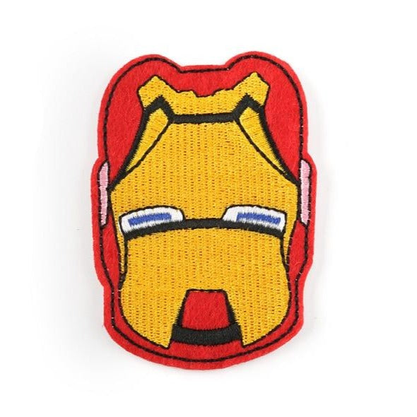 Iron Man 'Face' Embroidered Patch