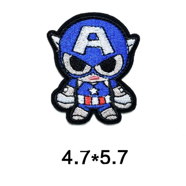 Captain America 'Standing' Embroidered Patch