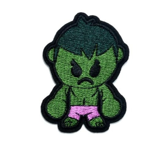 Hulk 'Cute | Angry' Embroidered Patch