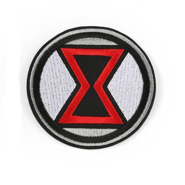 Black Widow 'Logo' Embroidered Patch