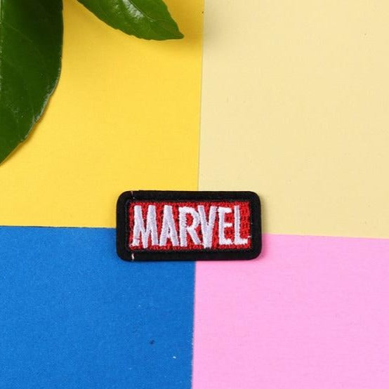 'Marvel' Embroidered Patch