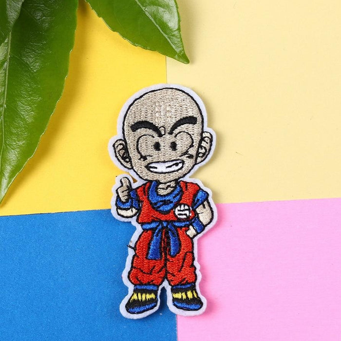 Dragon Ball Z 'Krillin' Embroidered Patch