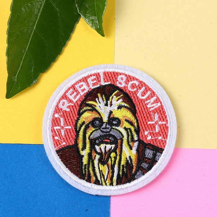 Chewbacca 'Rebel Scum' Embroidered Patch