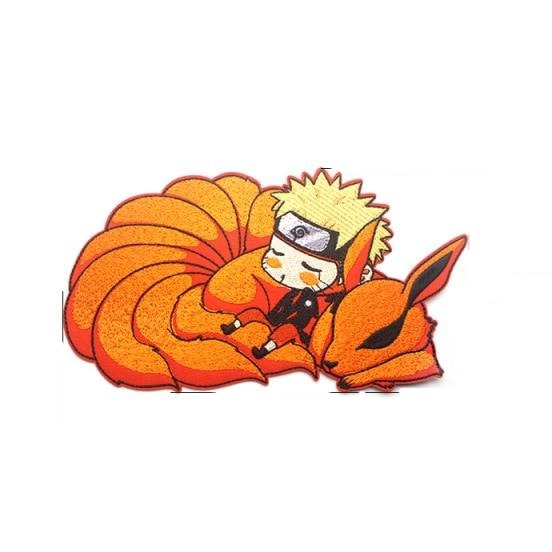 Naruto and Kurama 'Sleeping' Embroidered Patch