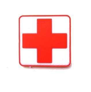 Medical 'First Aid Logo | 6.0' PVC Rubber Velcro Patch