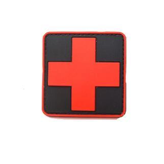 Medical 'First Aid Logo | 5.0' PVC Rubber Velcro Patch