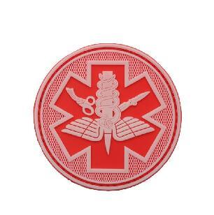 'Medical Badge | Three-Dimensional 2.0' PVC Rubber Velcro Patch