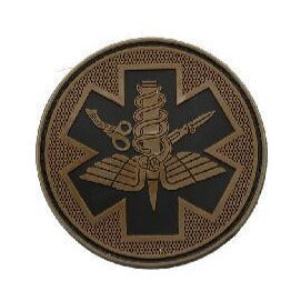 'Medical Badge | Three-Dimensional 1.0' PVC Rubber Velcro Patch