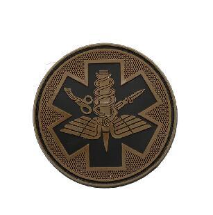 'Medical Badge | Three-Dimensional 1.0' PVC Rubber Velcro Patch