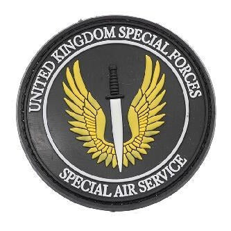 Metal Gear 'Special Air Service | Insignia' PVC Rubber Velcro Patch