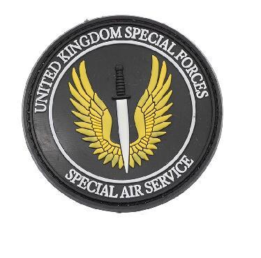 Metal Gear 'Special Air Service | Insignia' PVC Rubber Velcro Patch