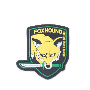 Metal Gear 'Foxhound | Special Force Group' PVC Rubber Velcro Patch