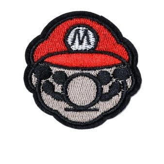 Super Mario Bros. Mario embroidered Iron on patch
