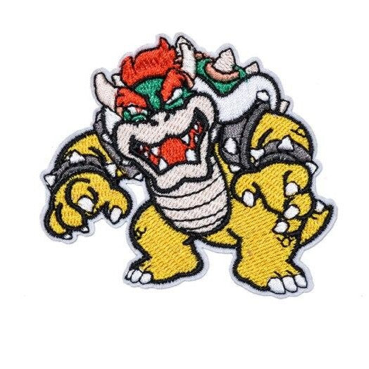 Super Mario Bros. 'Bowser' Embroidered Patch