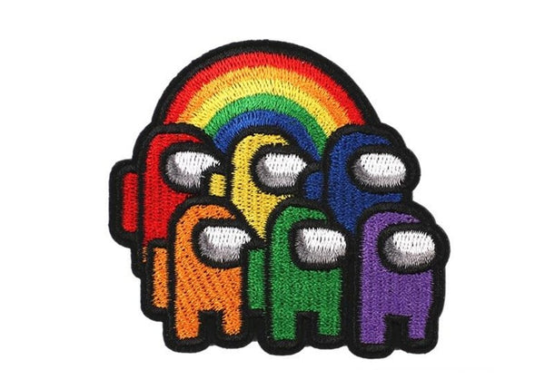 Among Us 'Rainbow Family' Embroidered Patch