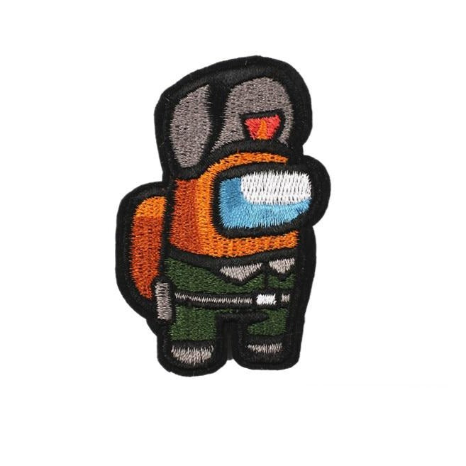 Among Us 'Orange | Officer Uniform' Embroidered Patch
