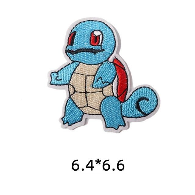 Pokemon 'Squirtle' Embroidered Patch