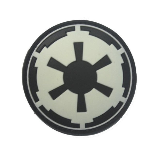 Star Wars 'Galactic Empire Symbol' PVC Rubber Velcro Patch