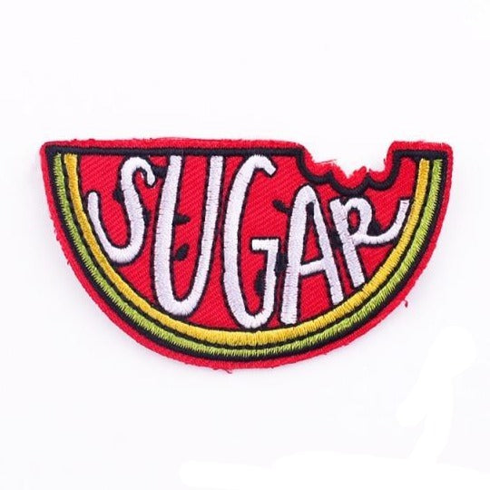 Watermelon 'Sugar' Embroidered Patch
