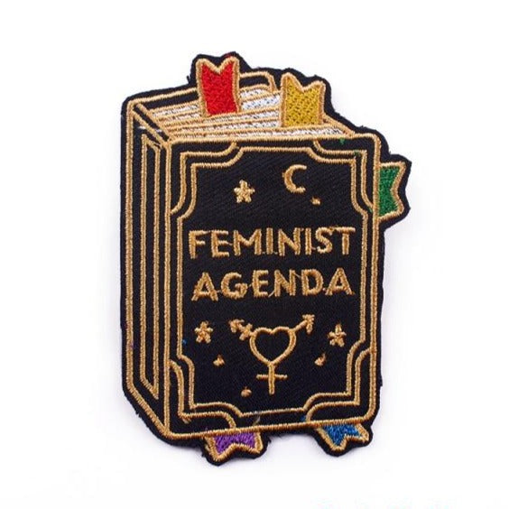 Feminist Agenda Embroidered Patch