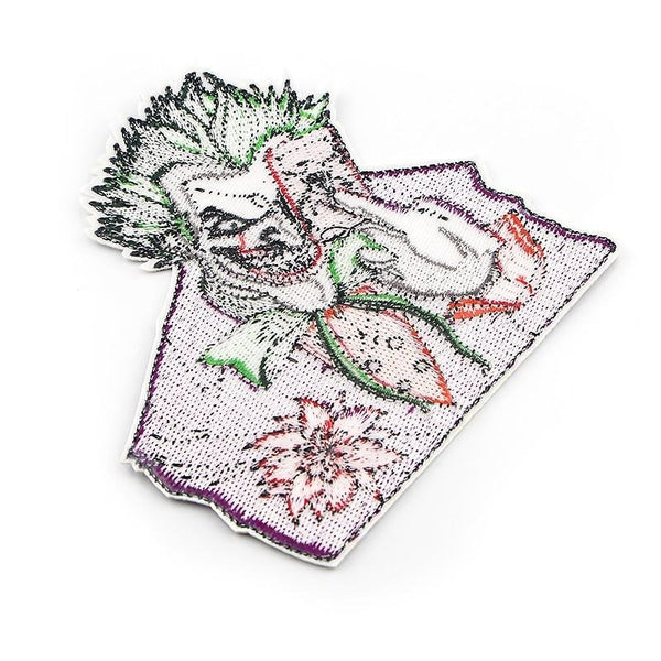 Joker 'Here's My Card' Embroidered Patch