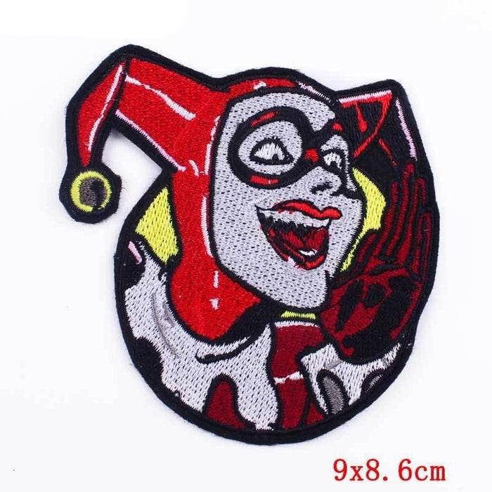 Harley Quinn 'Hey Mr J' Embroidered Patch