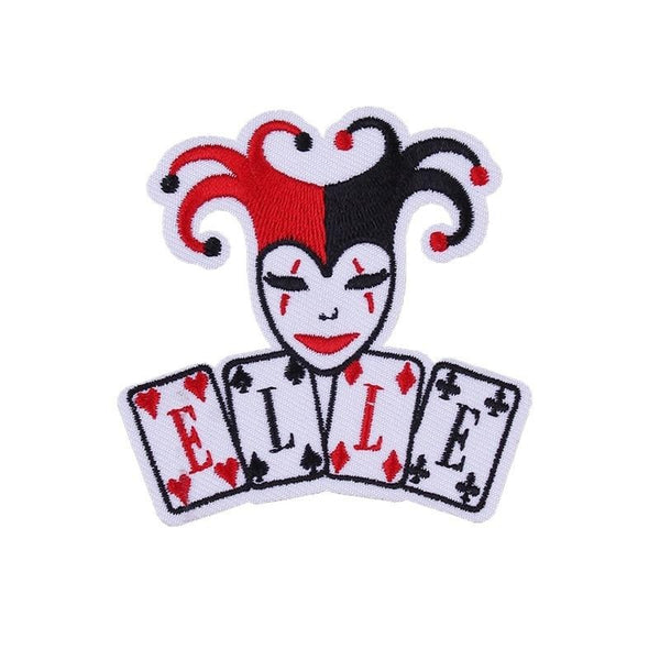 Joker 'Jester' Embroidered Patch