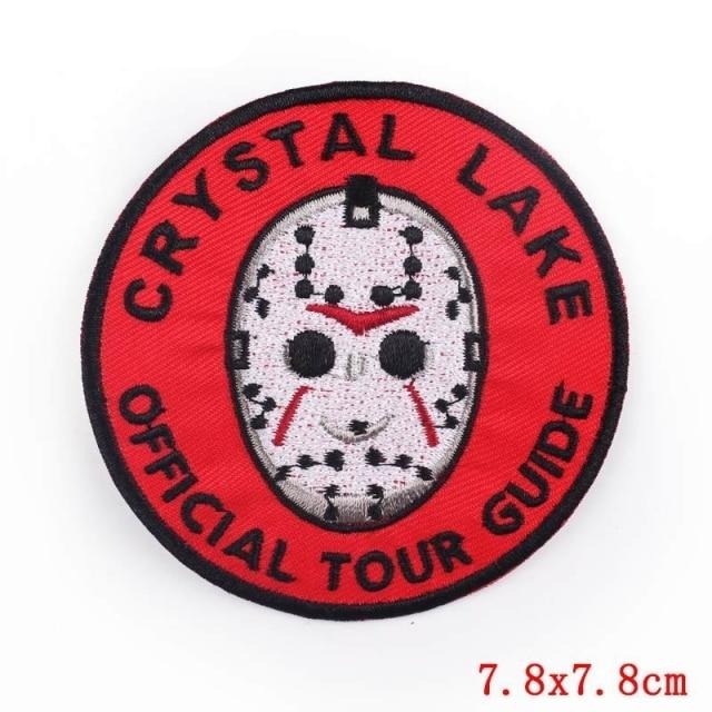 Friday the 13th 'Crystal Lake | Tour Guide' Embroidered Patch