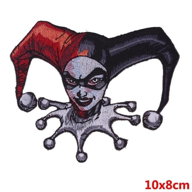 Harley Quinn 'Serious' Embroidered Patch