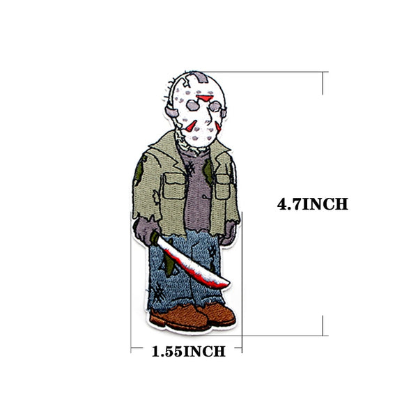 Friday the 13th 'Jason | Waiting' Embroidered Patch