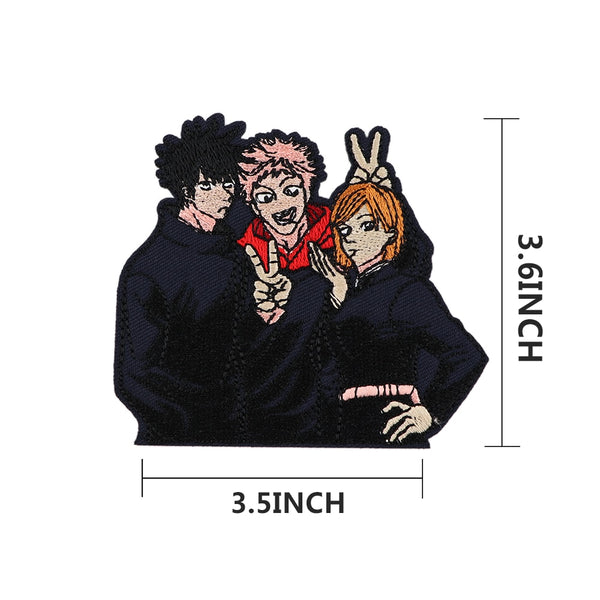 Jujutsu Kaisen 'The Crew' Embroidered Patch