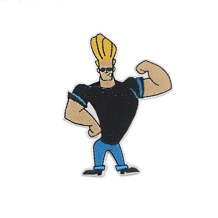 Johnny Bravo Embroidered Patch