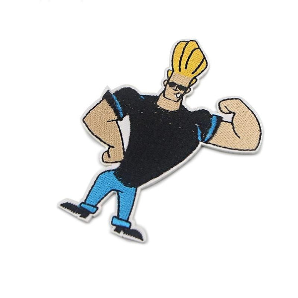 Johnny Bravo Embroidered Patch