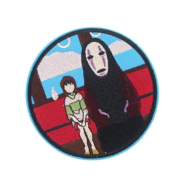 Spirited Away 'Haku and No face' Embroidered Patch