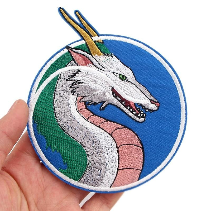 Spirited Away 'Haku Dragon' Embroidered Patch