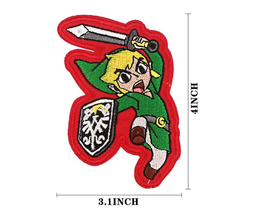 The Legend of Zelda 'Attack Link' Embroidered Patch