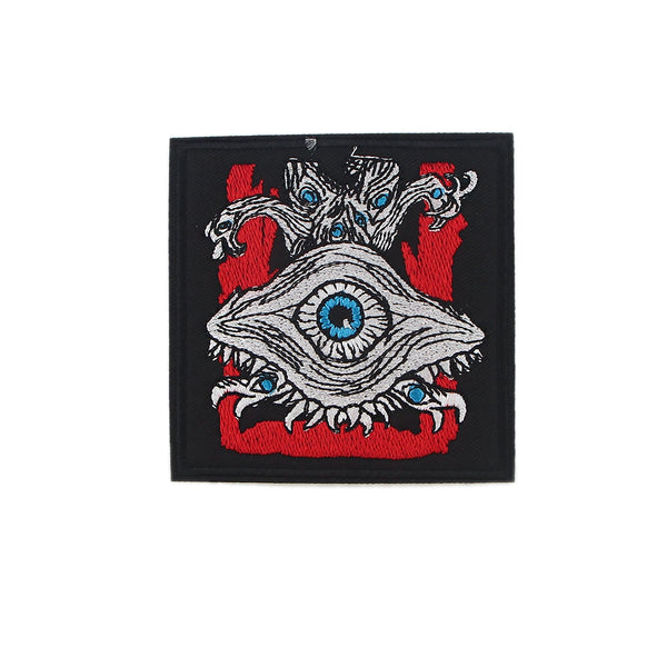 The Horror Eye Embroidered Patch