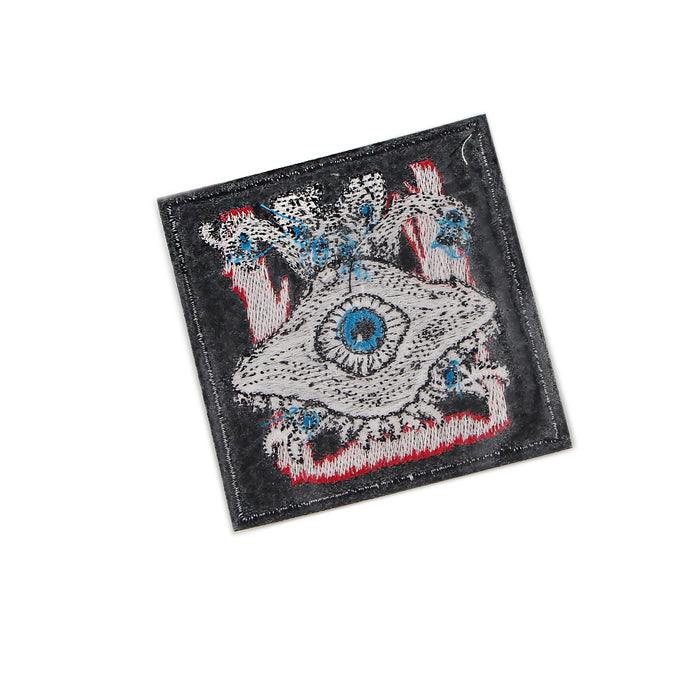 The Horror Eye Embroidered Patch