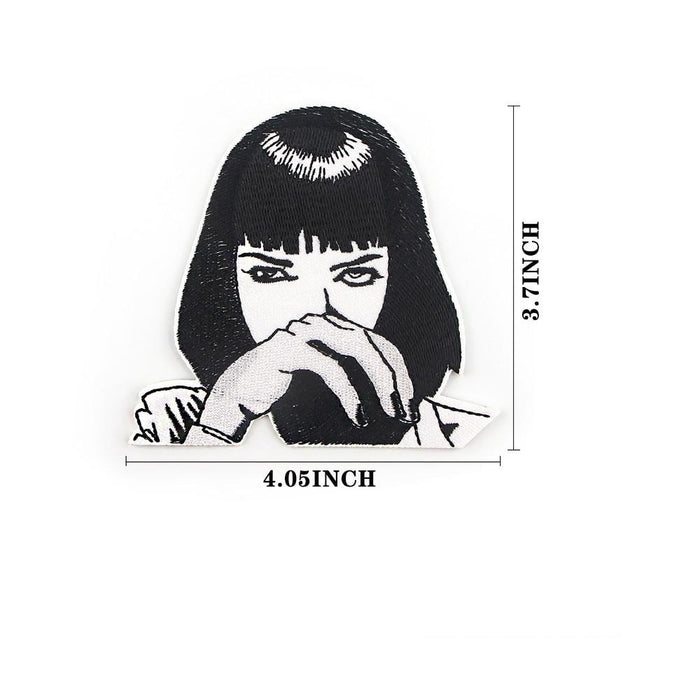 Pulp Fiction 'Mia Wallace' Embroidered Patch