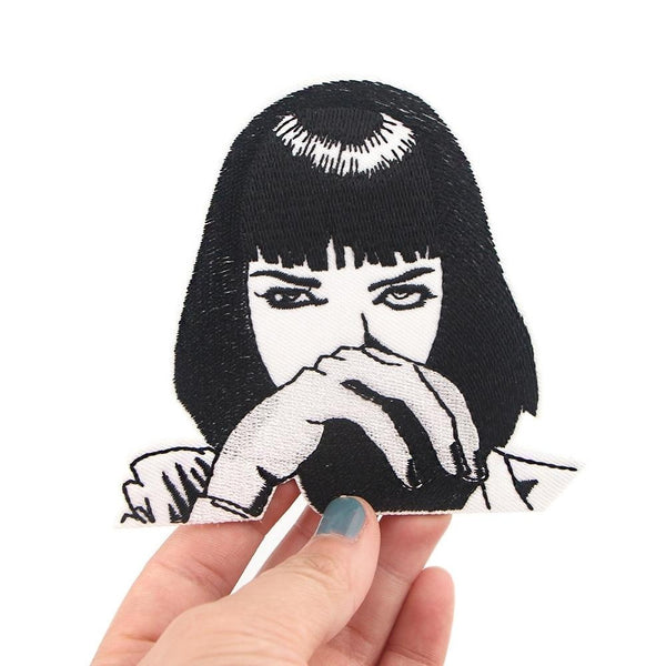 Pulp Fiction 'Mia Wallace' Embroidered Patch