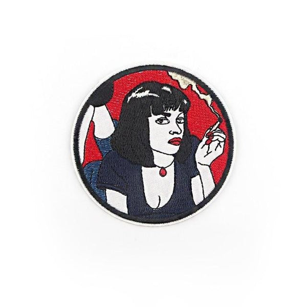 Pulp Fiction 'Mia | Smoking' Embroidered Patch