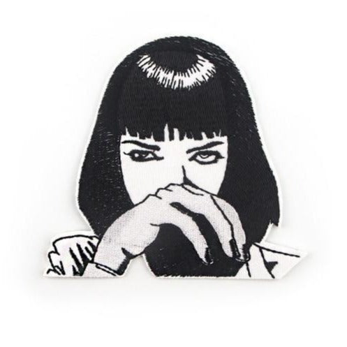 Pulp Fiction 'Mia Wallace' Embroidered Patch