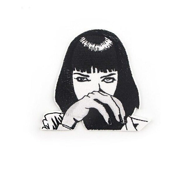 Pulp Fiction 'Mia Wallace | Set' Embroidered Patch