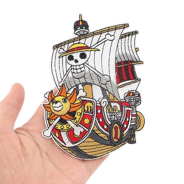 One Piece 'Luffy | Pirate Ship' Embroidered Patch